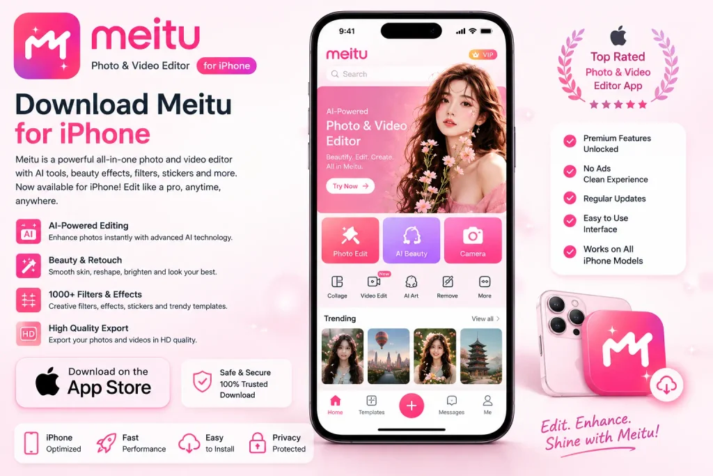 Download Meitu APK for iOS