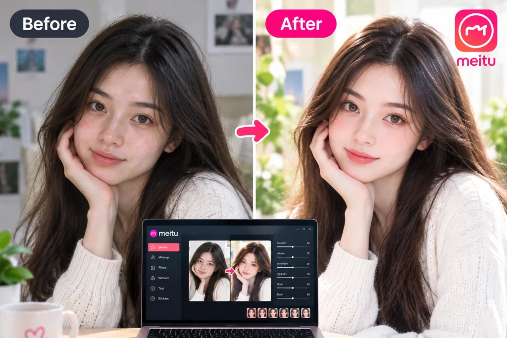 Meitu APK PC
