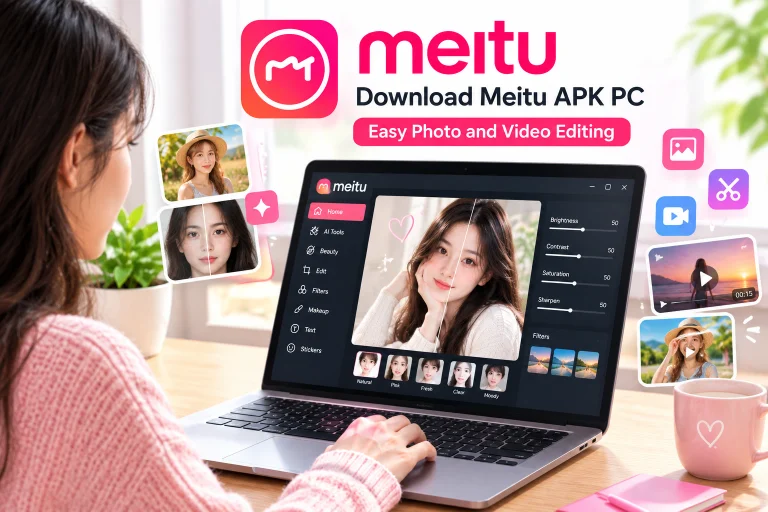 Download Meitu APK PC – Easy Photo and Video Editing